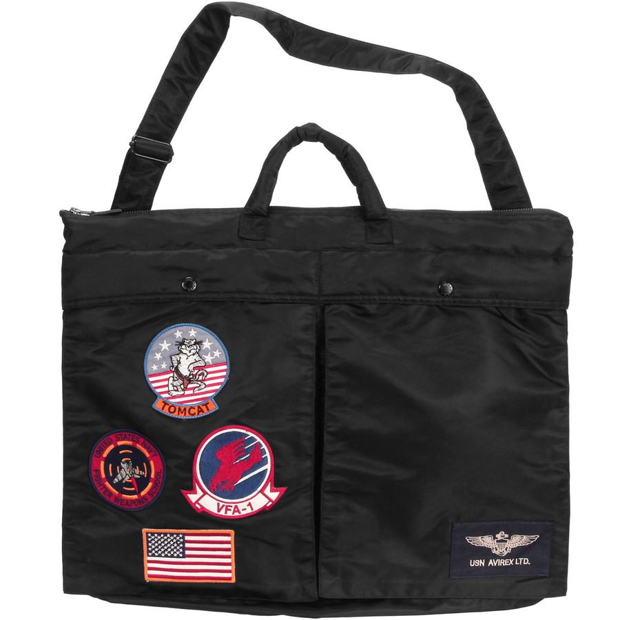 12/28プレミアム会員+5% アビレックス トップガンヘルメットバッグ Top Gun 7833976010 アヴィレックス Avirex ナイロン 2WAY ショルダー トートバッグ | AVIREX | 01