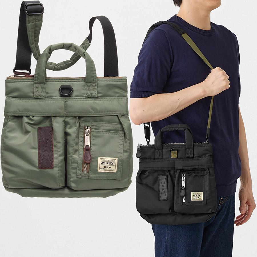 12/28プレミアム会員+5% アビレックス ニュー フライト ナイロン スモール ヘルメットバッグ Nylon Small 7834976008 アヴィレックス Avirex ショルダー | AVIREX
