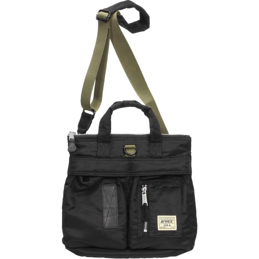 12/28プレミアム会員+5% アビレックス ニュー フライト ナイロン スモール ヘルメットバッグ Nylon Small 7834976008 アヴィレックス Avirex ショルダー | AVIREX | 17