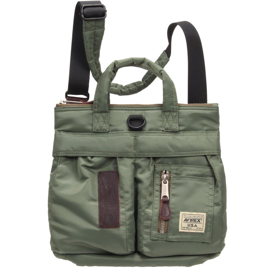12/28プレミアム会員+5% アビレックス ニュー フライト ナイロン スモール ヘルメットバッグ Nylon Small 7834976008 アヴィレックス Avirex ショルダー | AVIREX | 02