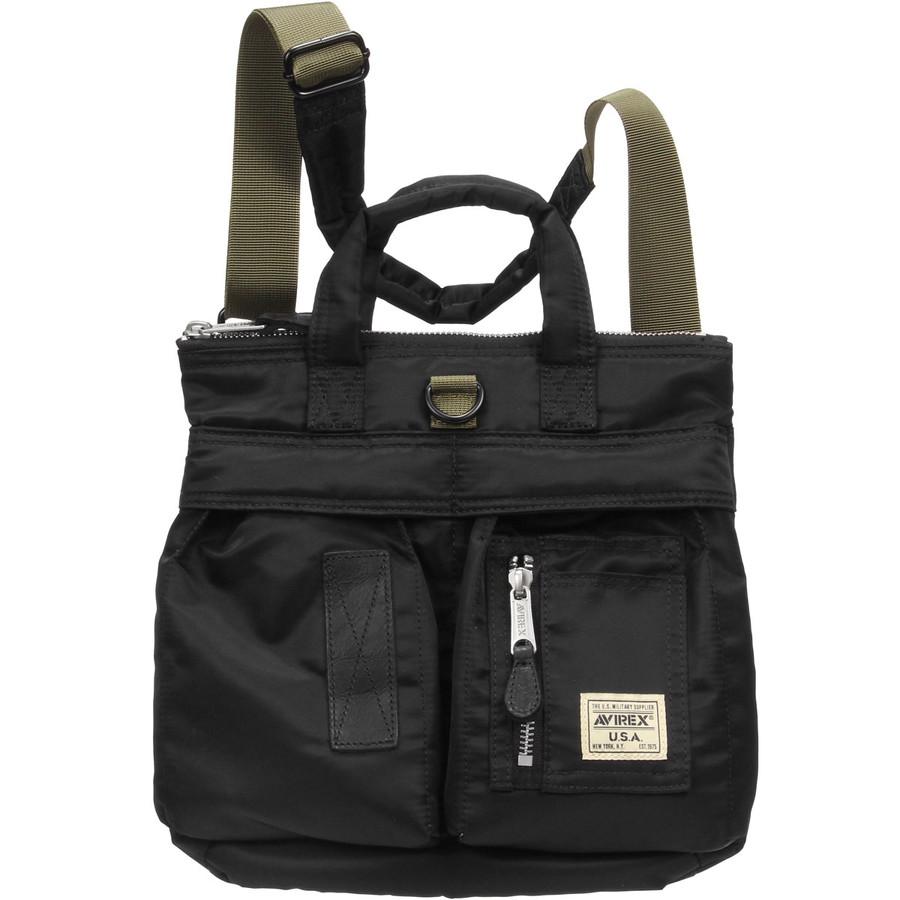 12/28プレミアム会員+5% アビレックス ニュー フライト ナイロン スモール ヘルメットバッグ Nylon Small 7834976008 アヴィレックス Avirex ショルダー | AVIREX | 01