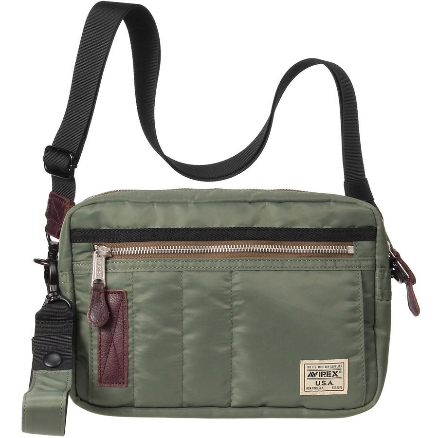 アビレックス ニュー フライト ナイロン ボックス ショルダーバッグ Box Shoulder Bag 7834976009 アヴィレックス Avirex 2WAY | AVIREX | 02