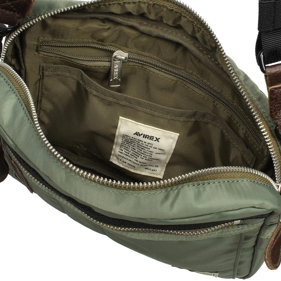 アビレックス ニュー フライト ナイロン ボックス ショルダーバッグ Box Shoulder Bag 7834976009 アヴィレックス Avirex 2WAY | AVIREX | 17