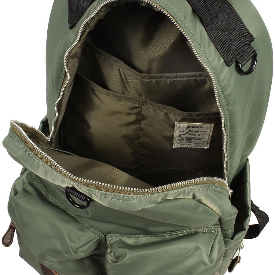アビレックス デイパック Backpack ニュー フライト ナイロン バックパック 7834976010 Avirex メンズ レディース リュックサック | AVIREX | 17