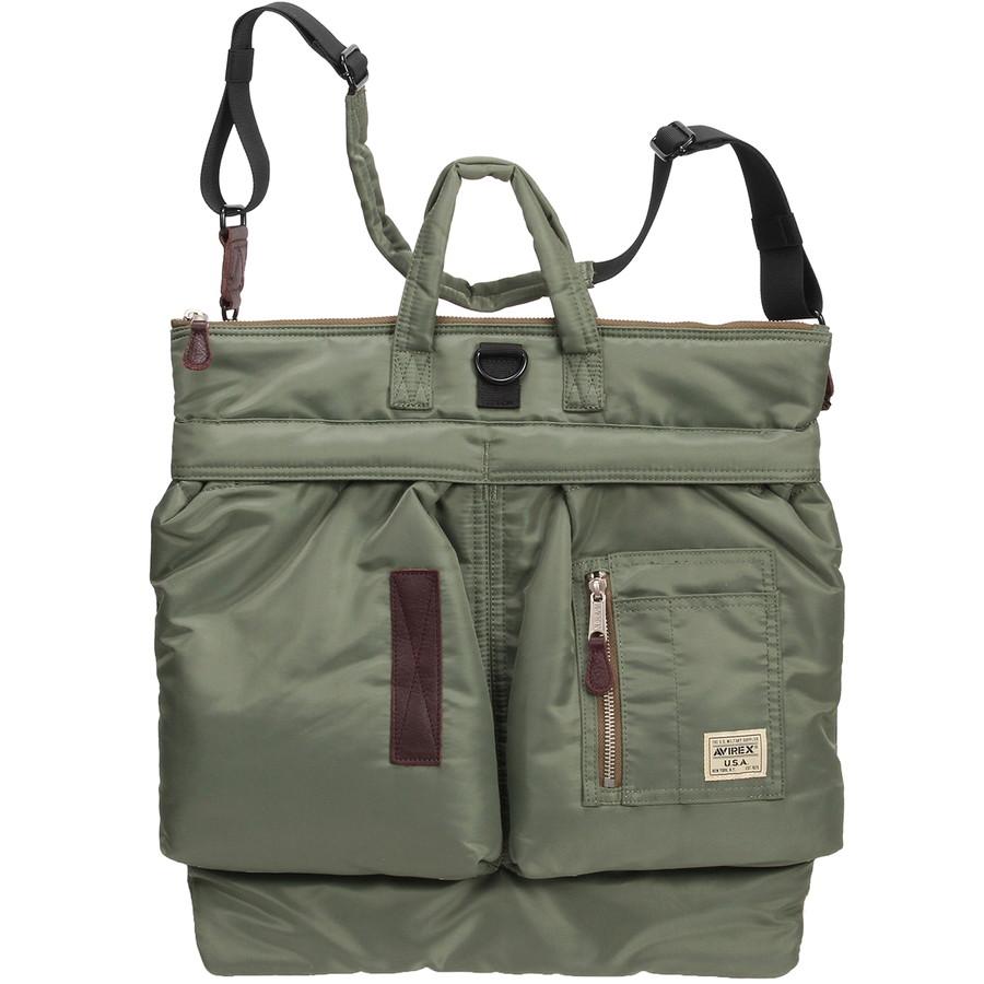 アビレックス ニュー フライト ナイロン ミディアム ヘルメットバッグ 7834976011 アヴィレックス Avirex 2WAY ショルダー | AVIREX | 02