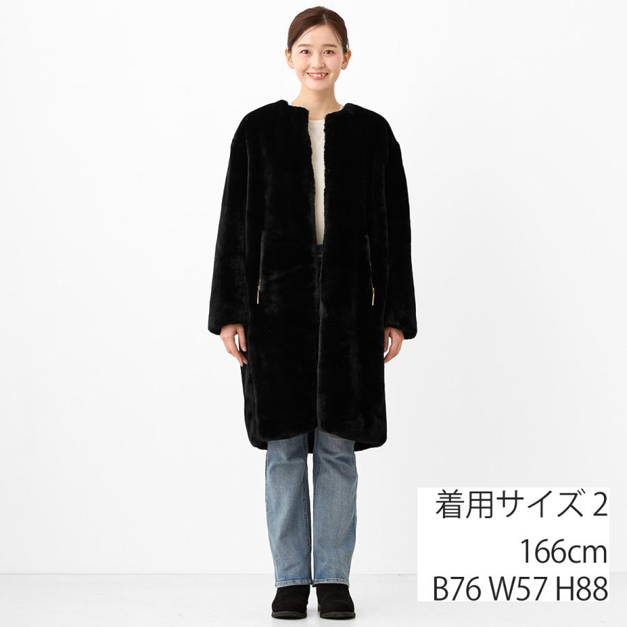 タトラス タミル Tamil ボア コート Ljxa0040033588 Tatras ノーカラー ボアコート フリース |  | 03