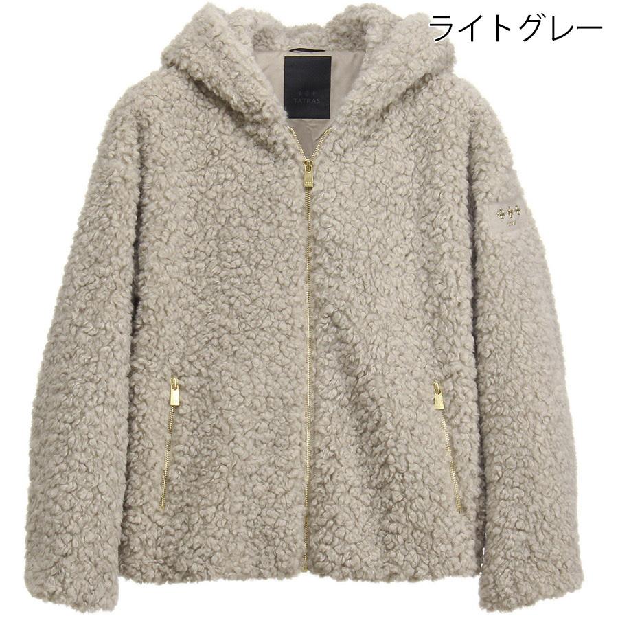タトラス イパマ Ipama ボア ブルゾン Ljxa0042033588 Tatras ハイネック ボアブルゾン ブラック ライトグレー レディース | TATRAS | 02