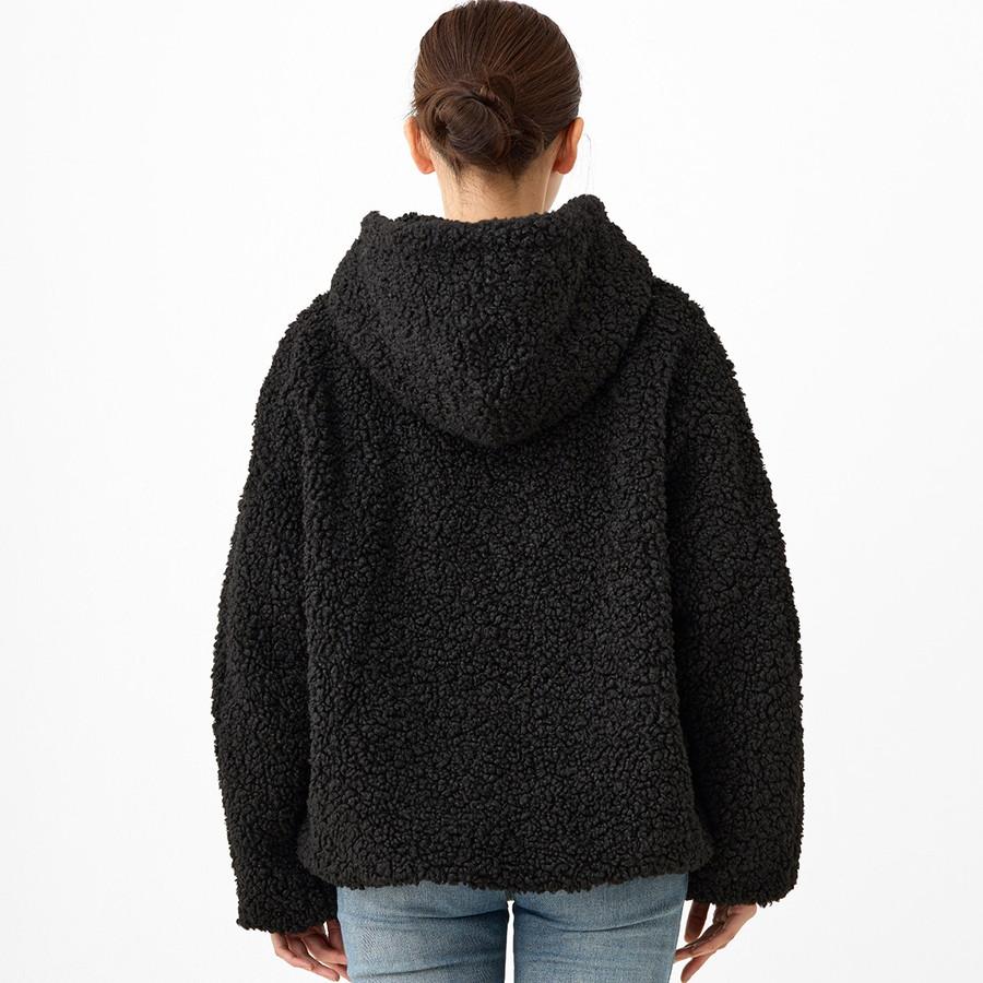 タトラス イパマ Ipama ボア ブルゾン Ljxa0042033588 Tatras ハイネック ボアブルゾン ブラック ライトグレー レディース | TATRAS | 05