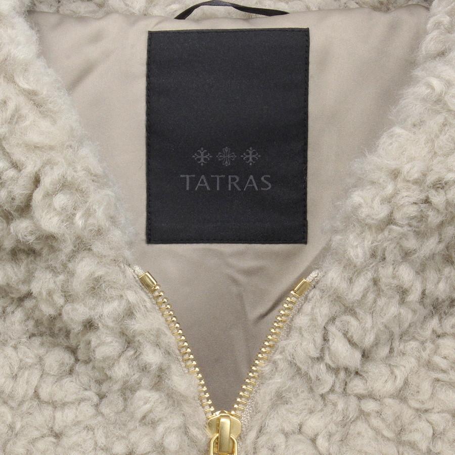 タトラス イパマ Ipama ボア ブルゾン Ljxa0042033588 Tatras ハイネック ボアブルゾン ブラック ライトグレー レディース | TATRAS | 09