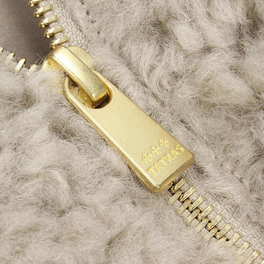 タトラス イパマ Ipama ボア ブルゾン Ljxa0042033588 Tatras ハイネック ボアブルゾン ブラック ライトグレー レディース | TATRAS | 10