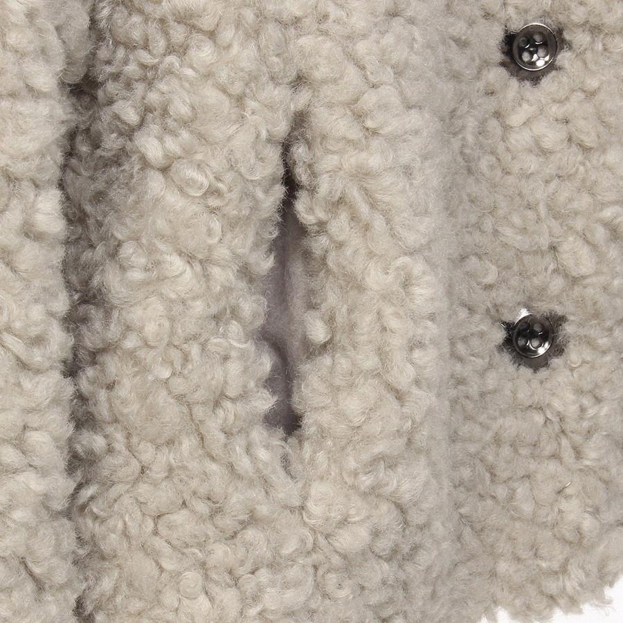 タトラス ママテータ Mamateta ボア ブルゾン Ljxa0043033588 Tatras ボアブルゾン ブラック ライトグレー アイボリー レディース | TATRAS | 12