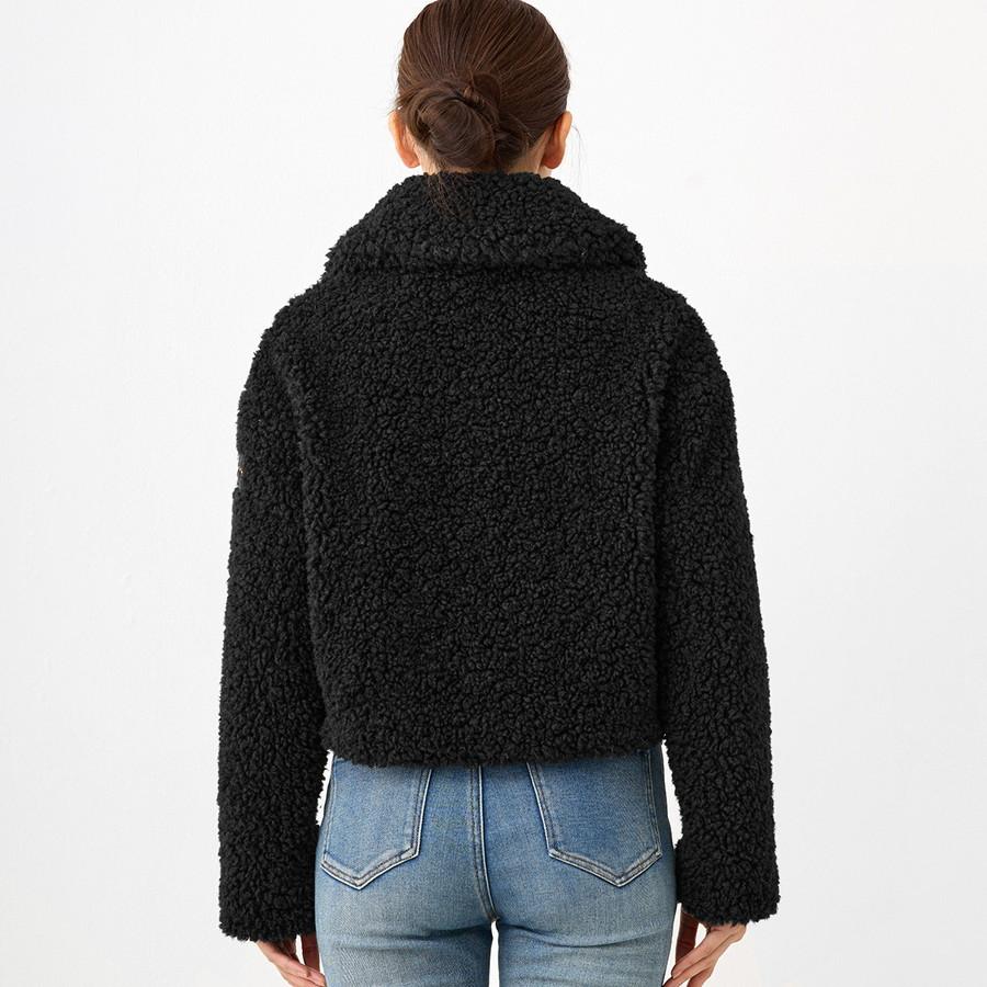 タトラス ママテータ Mamateta ボア ブルゾン Ljxa0043033588 Tatras ボアブルゾン ブラック ライトグレー アイボリー レディース | TATRAS | 06