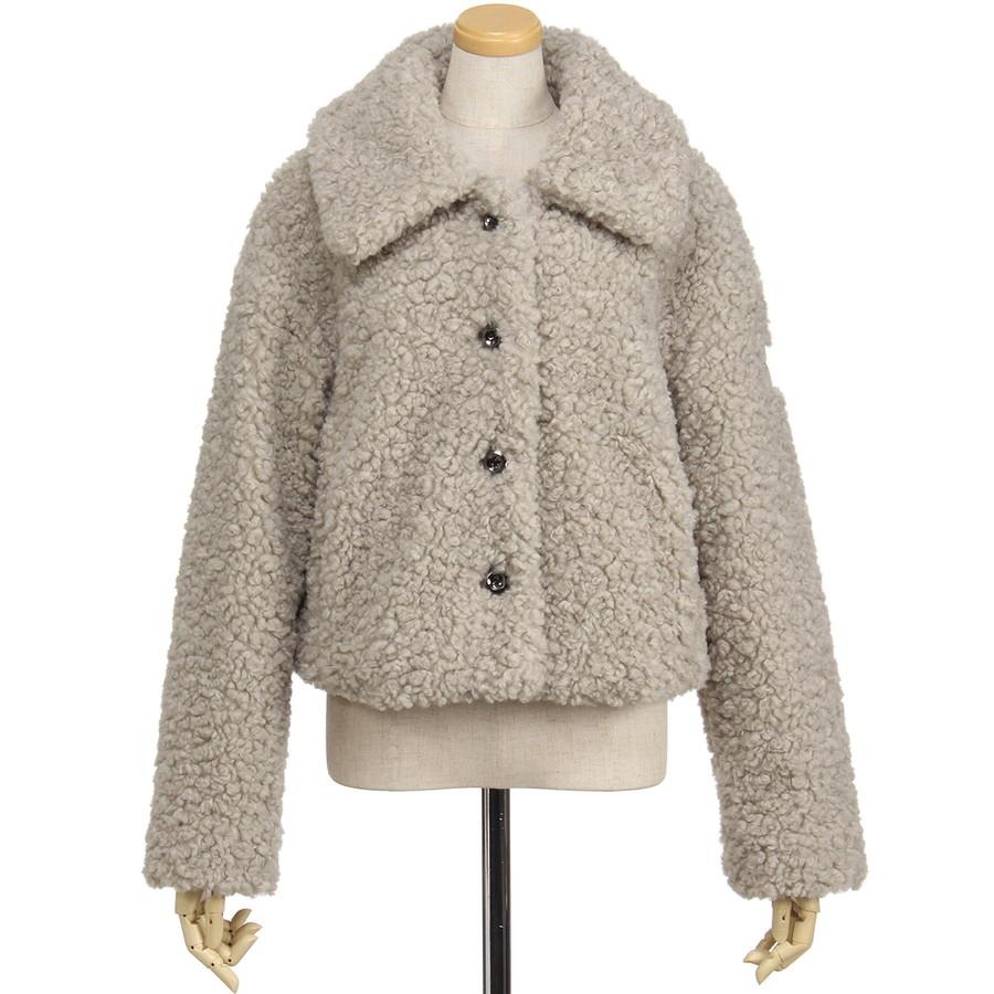 タトラス ママテータ Mamateta ボア ブルゾン Ljxa0043033588 Tatras ボアブルゾン ブラック ライトグレー アイボリー レディース | TATRAS | 08