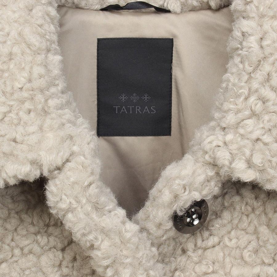 タトラス ママテータ Mamateta ボア ブルゾン Ljxa0043033588 Tatras ボアブルゾン ブラック ライトグレー アイボリー レディース | TATRAS | 10