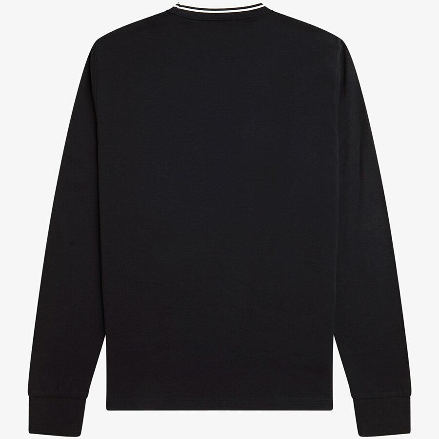 フレッドペリー Fredperry Tシャツ 長袖 クルーネック ツイン テープド Long Sleeve T-Shirt M9602 長袖 メンズ レディース | FRED PERRY | 19