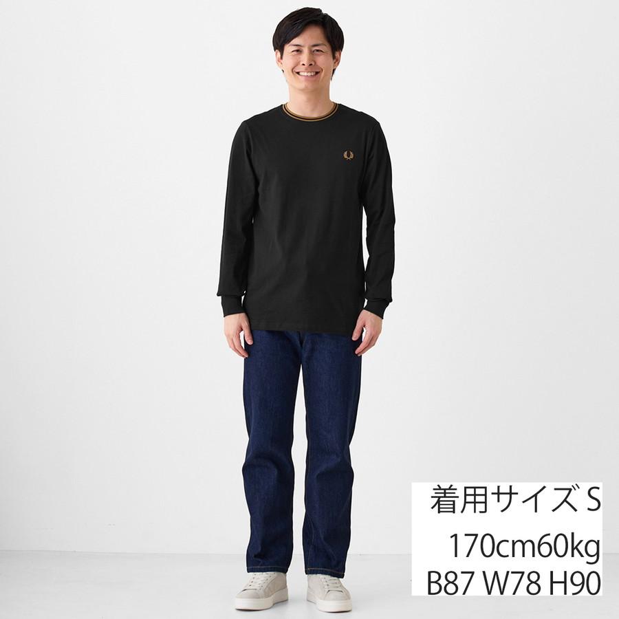 フレッドペリー Fredperry Tシャツ 長袖 クルーネック ツイン テープド Long Sleeve T-Shirt M9602 長袖 メンズ レディース | FRED PERRY | 07