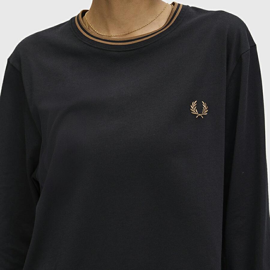 フレッドペリー Fredperry Tシャツ 長袖 クルーネック ツイン テープド Long Sleeve T-Shirt M9602 長袖 メンズ レディース | FRED PERRY | 13