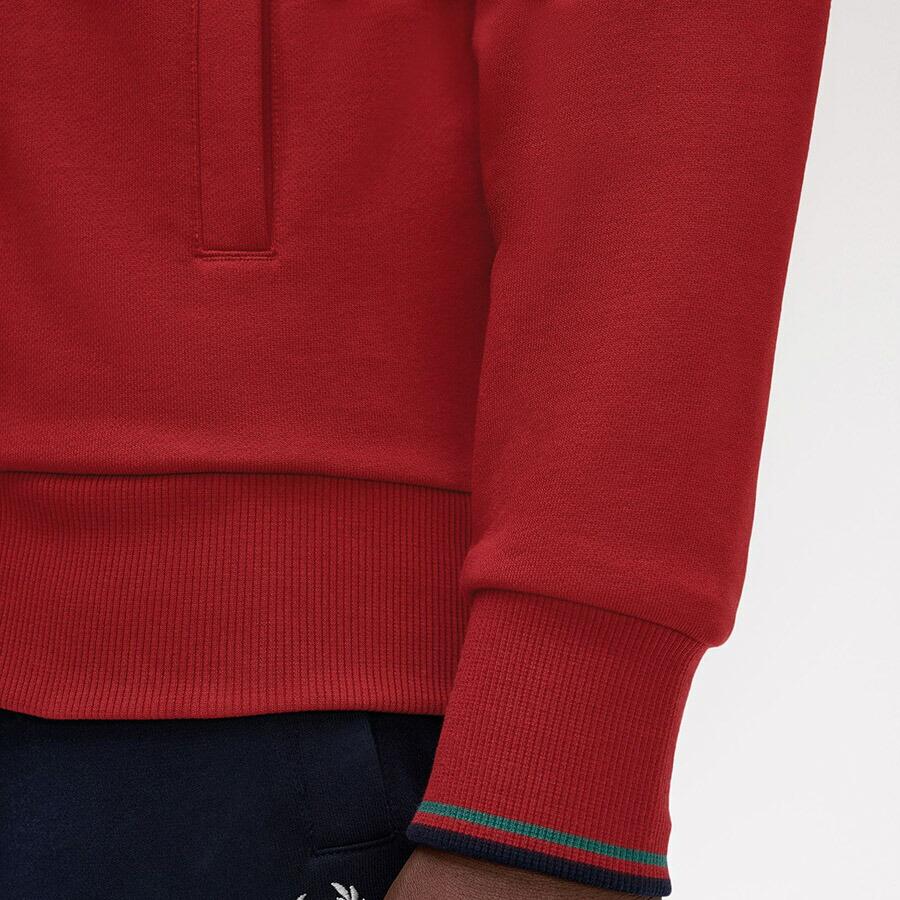 フレッドペリー ジップスルースウェットシャツ J1327 Fredperry Sweatshirt 1327 ジップ スウェット ジャージ メンズ レディース | FRED PERRY | 17
