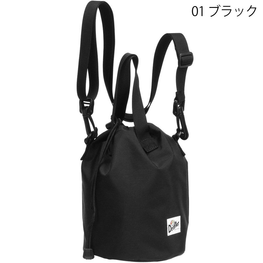 12/28プレミアム会員+5% ドリフター ショルダーバッグ ドローストリングポーチ DrawString Pouch ナイロン DFV1200 Drifter レディース バッグ ポーチ | Drifter | 01