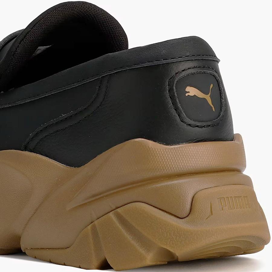 本日爆買 最大+7% プーマ ローファー ウィメンズ 397730 Puma Loafyr マッドレザースニーカー スリッポン レディース 厚底 | PUMA | 17