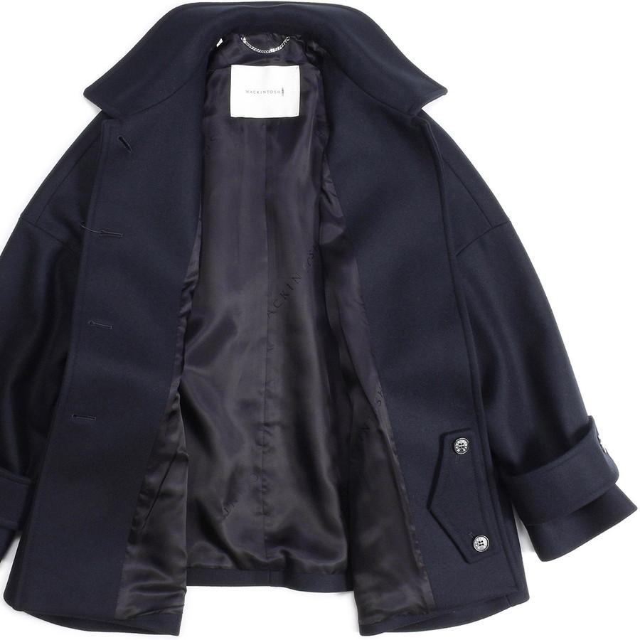 マッキントッシュ レディース コート ハンビー ショート Humbie Short L252MO1182F2K Mackintosh メルトン ウール ステンカラーコート | Mackintosh | 14