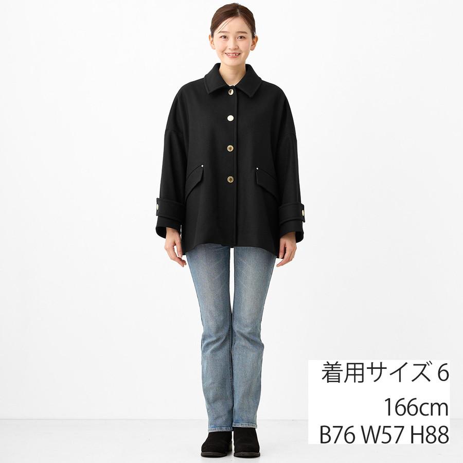 マッキントッシュ レディース コート ハンビー ショート Humbie Short L252MO1182F2K Mackintosh メルトン ウール ステンカラーコート | Mackintosh | 03