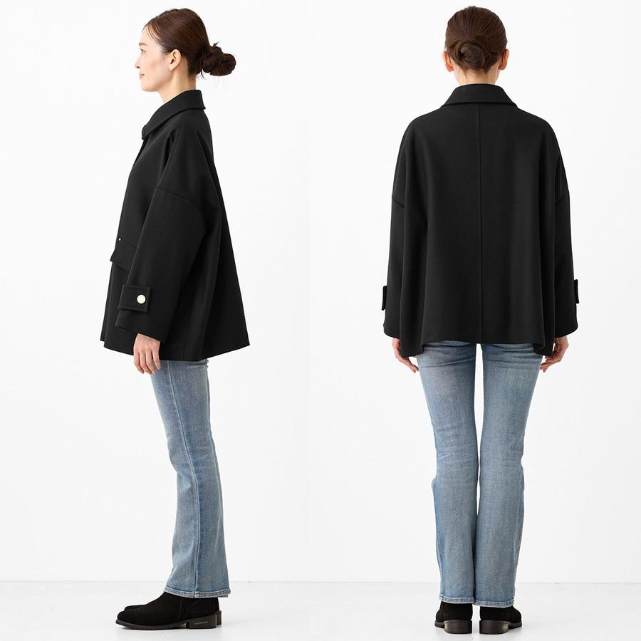 マッキントッシュ レディース コート ハンビー ショート Humbie Short L252MO1182F2K Mackintosh メルトン ウール ステンカラーコート | Mackintosh | 06