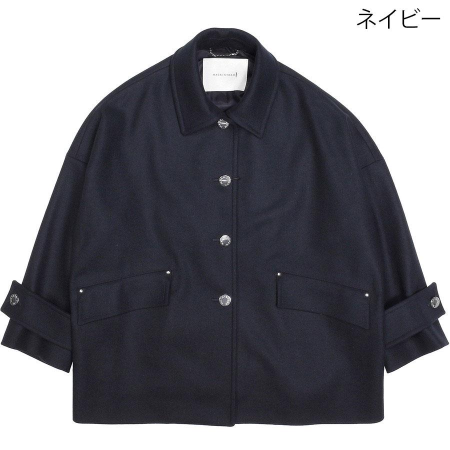 マッキントッシュ レディース コート ハンビー ショート Humbie Short L252MO1182F2K Mackintosh メルトン ウール ステンカラーコート | Mackintosh | 02