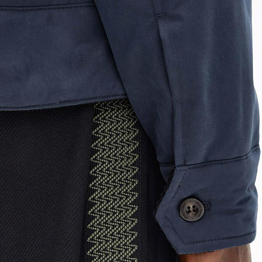 フレッドペリー コットン・キャバン ジャケット J8535 Fredperry Cotton Caban Jacket 8535 Fred Perry メンズ 中綿入り ブルゾン | FRED PERRY | 16