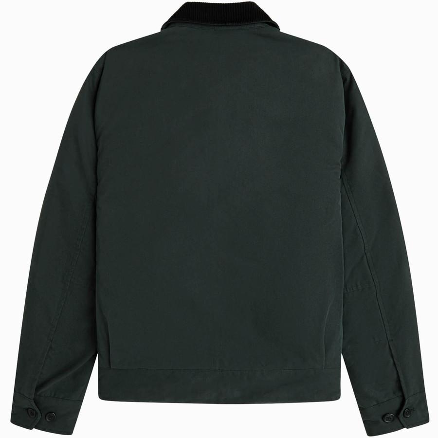 フレッドペリー コットン・キャバン J8535 Fredperry Cotton Caban Jacket 8535 Fred Perry フレッド ペリー メンズ 中綿入り カバンジャケット ブルゾン | FRED PERRY | 10