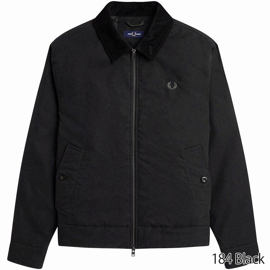 フレッドペリー コットン・キャバン ジャケット J8535 Fredperry Cotton Caban Jacket 8535 Fred Perry メンズ 中綿入り ブルゾン | FRED PERRY | 01