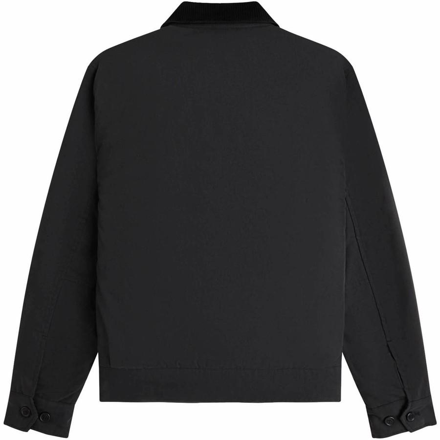 フレッドペリー コットン・キャバン J8535 Fredperry Cotton Caban Jacket 8535 Fred Perry フレッド ペリー メンズ 中綿入り カバンジャケット ブルゾン | FRED PERRY | 05