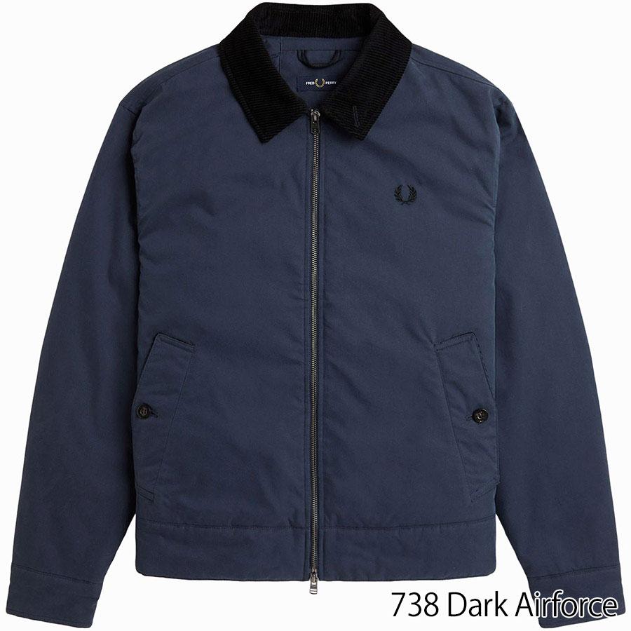 フレッドペリー コットン・キャバン ジャケット J8535 Fredperry Cotton Caban Jacket 8535 Fred Perry メンズ 中綿入り ブルゾン | FRED PERRY | 02