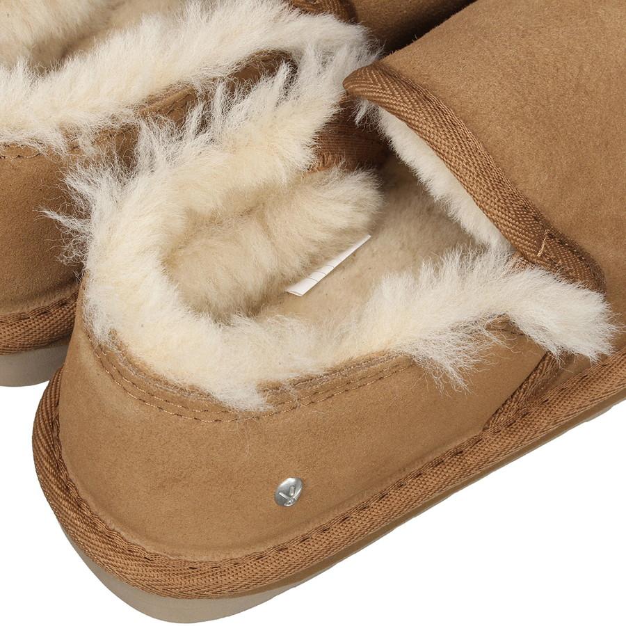 12/28プレミアム会員+5% エミュ スリッポンシューズ スティンガーリーフ Stinger Reef W12714 Emu スウェード ボア スエード レディース | EMU Australia | 12