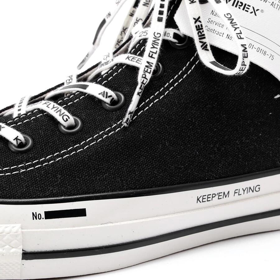 アビレックス コンバース スニーカー Avirex×Converse All Star Hi 7835292001 アヴィレックス ハイカット 50周年 コラボ メンズ | AVIREX | 07
