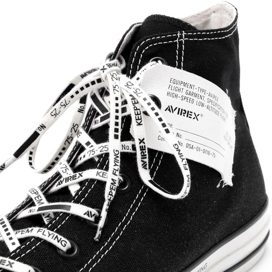 アビレックス コンバース スニーカー Avirex×Converse All Star Hi 7835292001 アヴィレックス ハイカット 50周年 コラボ メンズ | AVIREX | 08
