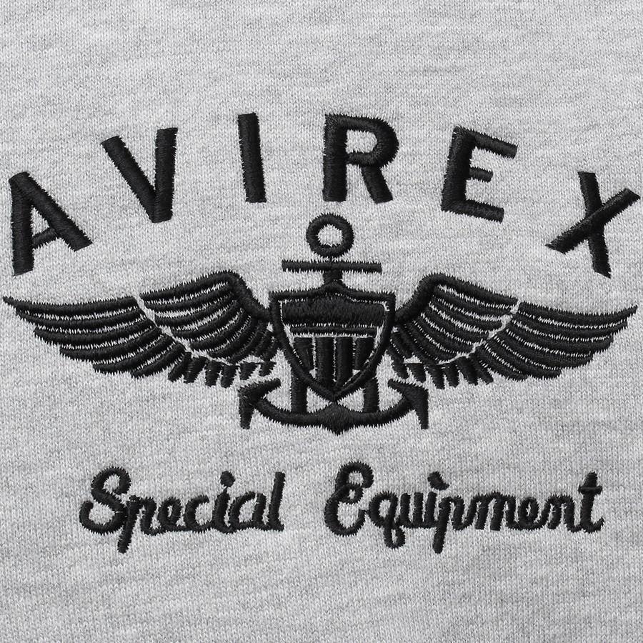 アビレックス ジップアップパーカー バーシティ ロゴ スウェット 長袖 Varsity Logo Sweat メンズ 7834931002 6123467 Avirex | AVIREX | 08