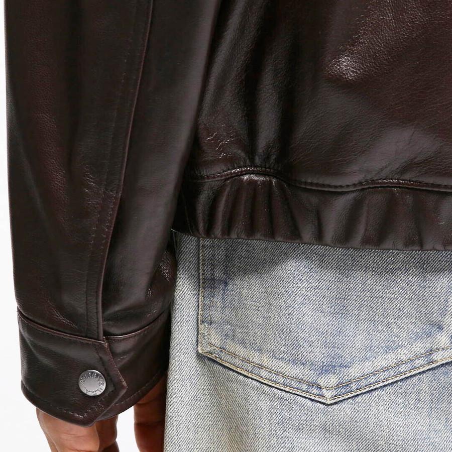 アビレックス レザージャケット ゴート ヴェジ スウィング トップ Goat Vege Swing Top やぎ革 ブルゾン メンズ 7835950014 アウター アヴィレックス Avirex | AVIREX | 09