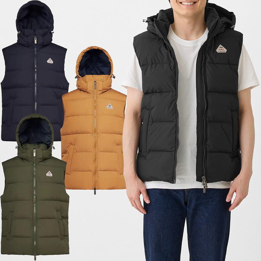 ピレネックスダウンベストメンズＳサイズ Pyrenex（ピレネックス） 12/25+4%クーポン1500円 メンズ ダウンベスト