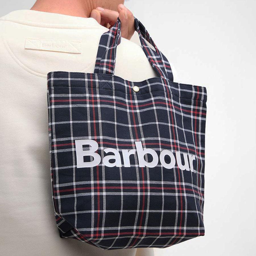 バブアー ミニ テルフィールド タータン トート トートバッグ Barbour Mini Telfield Tartan Tote UBA0764 バヴアー バブァー メンズ レディース ユニセックス | Barbour | 03