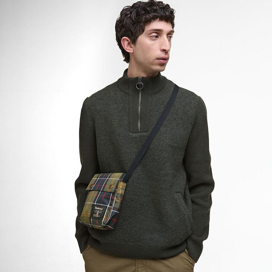 バブアー トリドン タータン フライト クロスボディバッグ ショルダーバッグ Barbour Torridon Tartan Flight Crossbody Bag UBA0753 母の日 ギフト プレゼント | Barbour | 12