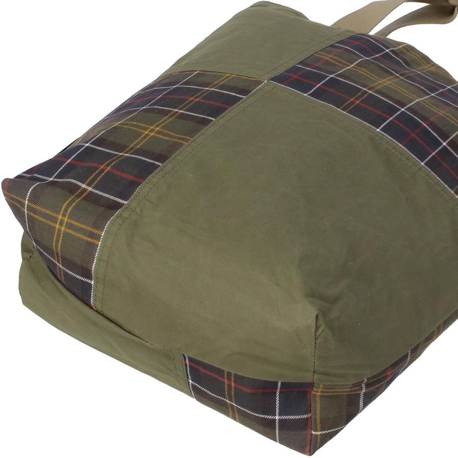 本日爆買 最大+7% バブアー トランスポート トートバッグ パッチワーク Barbour Transport Tote Bag UBA0741 バヴアー バブァー バブワー | Barbour | 03