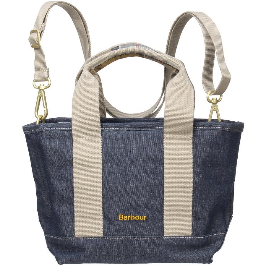 バブアー ミニ マヤ デニム トートバッグ トートバッグ ショルダーバッグ Barbour Mini Mya Denim Tote Bag LBA0539 バブワー メンズ レディース ユニセックス | Barbour