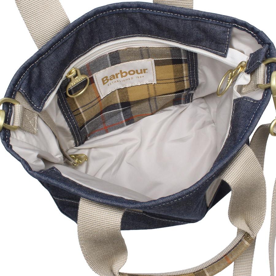 バブアー ミニ マヤ デニム トートバッグ トートバッグ ショルダーバッグ Barbour Mini Mya Denim Tote Bag LBA0539 バブワー メンズ レディース ユニセックス | Barbour | 04