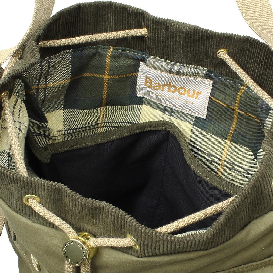 バブアー ミア ドローストリング トートバッグ Barbour Mia Drawstring Tote Bag LBA0522 バヴアー バブァー バブワー ユニセックス トート 母の日 ギフト | Barbour | 04