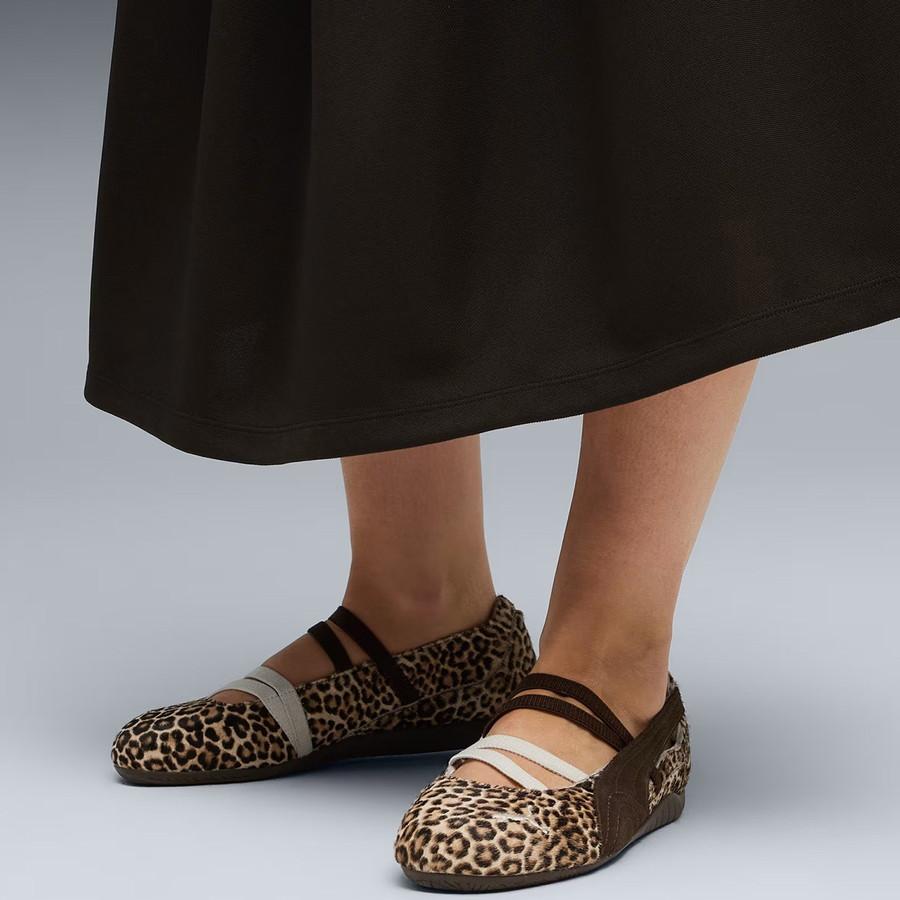 本日爆買 最大+7% プーマ スピードキャット バレエ ワイルド SpeedCat Ballet Wild ドライビングシューズ スニーカー 406689 レオパード Puma | PUMA | 07