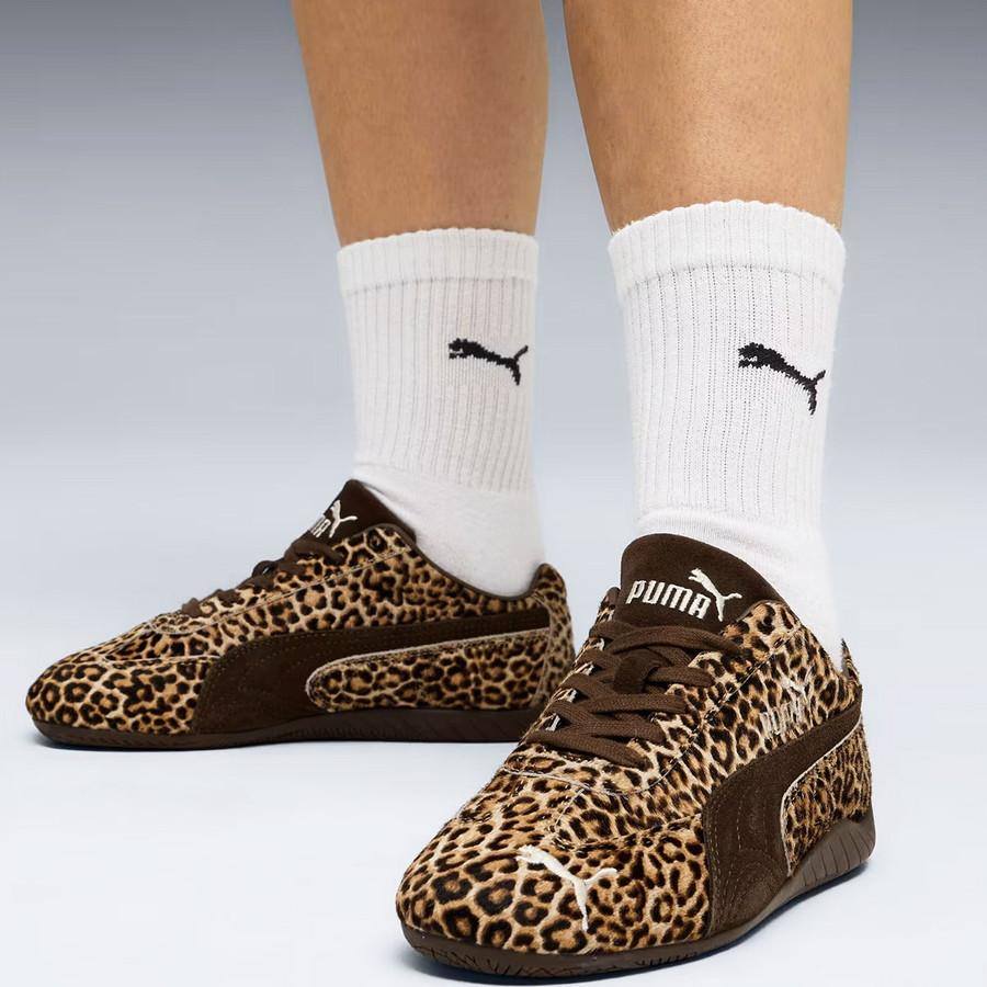 本日爆買 最大+7% プーマ スピードキャット ワイルド SpeedCat Wild ドライビングシューズ スニーカー 406690 レオパード ヒョウ柄 Puma | PUMA | 07