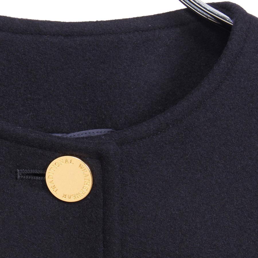 本日爆買 最大+7% トラディショナル ウェザーウェア レディース ノーカラーコート マールトン モールトン Malton L252KGFCO0368ML Traditional Weatherwear | Traditional Weatherwear | 08