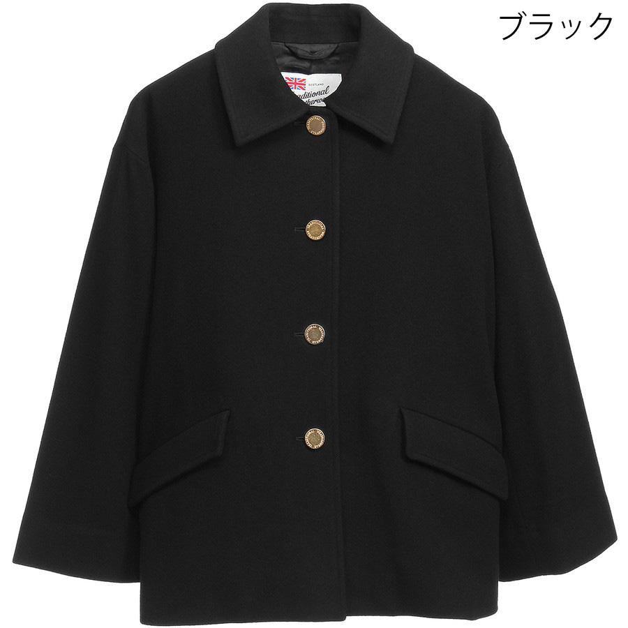 本日爆買 最大+7% トラディショナル ウェザーウェア レディース ショートコート リントン Linton L252KGFCO0502ML Traditional Weatherwear ウールコート | Traditional Weatherwear | 01