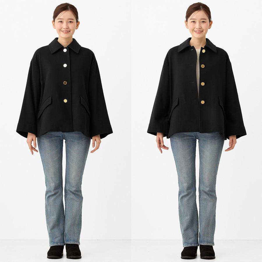 本日爆買 最大+7% トラディショナル ウェザーウェア レディース ショートコート リントン Linton L252KGFCO0502ML Traditional Weatherwear ウールコート | Traditional Weatherwear | 08